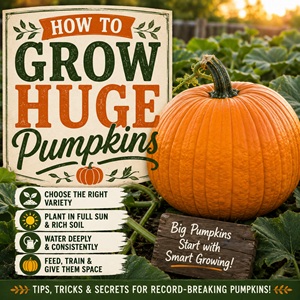 How to Grow Huge Pumpkins
