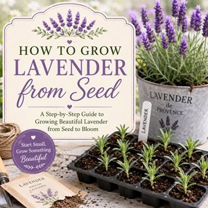 Learn how to grow lavender from seed with these simple gardening tips for healthy plants and beautiful blooms. Lavender pairs beautifully with other cottage garden flowers like roses, foxgloves, delphiniums, daisies, and sweet peas for a timeless cottage garden look.