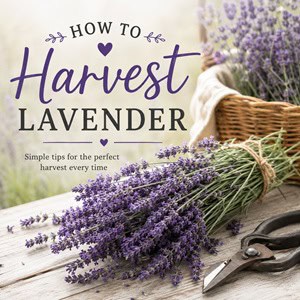 Learn the best time and easiest way to harvest lavender for drying, crafts, bath products, and home decor. These simple tips will help you grow healthy lavender plants and enjoy beautiful cottage garden flowers all season long. Perfect for gardeners who love fragrant herbs and cottage-style gardens.