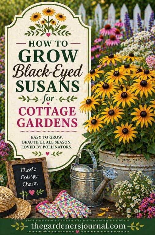 Learn how to grow Black-Eyed Susans for bright summer color, pollinator appeal, and cheerful cottage garden flowers that bloom for months.