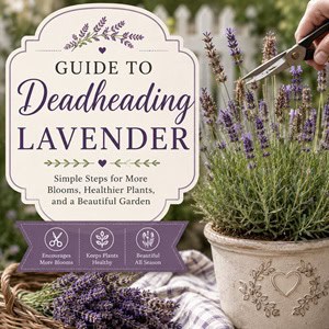 Learn how to deadhead lavender the right way to encourage more blooms, healthier plants, and a longer flowering season. This simple gardening guide is perfect for anyone growing cottage garden flowers, herb gardens, or lavender in containers.