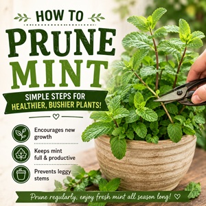 Want more mint and fewer leggy stems? Learn how to prune mint the right way to encourage healthy growth and a steady harvest all season long. Perfect for herb gardeners who love from scratch living, growing their own ingredients, and creating beautiful cottage gardens filled with useful plants.