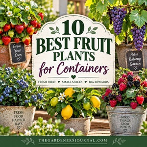 10 Best Fruit Plants for Containers